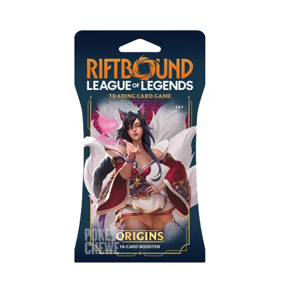 Riftbound LEAGUE OF LEGENDS TCG – ORIGINS SLEEVED PACK – INGLES