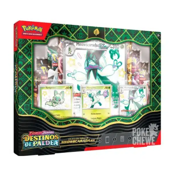 Pokémon Caja Destinos de Paldea Premium Collection Español