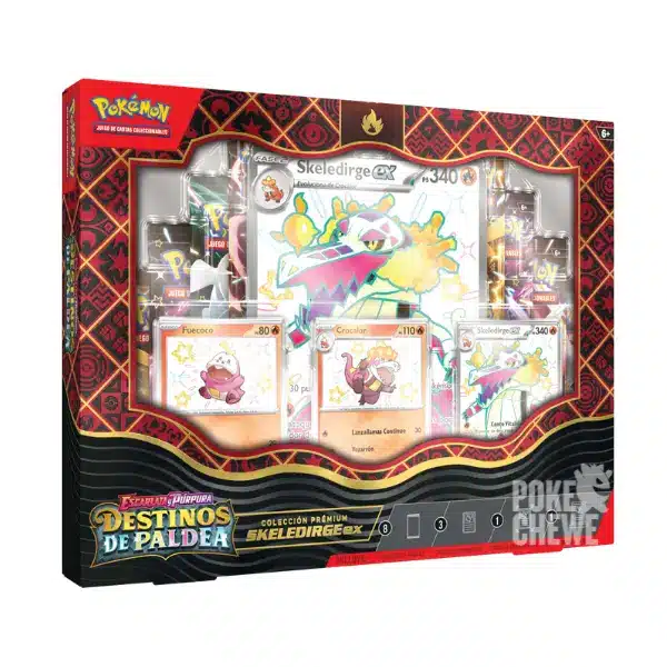 Pokémon Caja Destinos de Paldea Premium Collection Español - Imagen 3