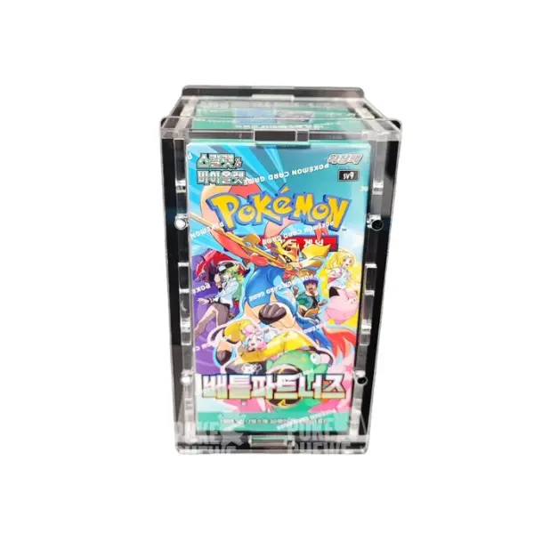 Protector acrílico para Booster Box en Coreano - Imagen 2