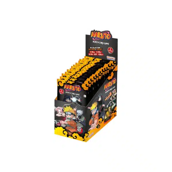 Naruto TCG First set 2nd Edition Booster packs CDU 24 booster