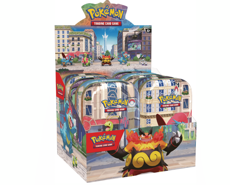 Mini Lata Lumiose City Pokémon - contenido